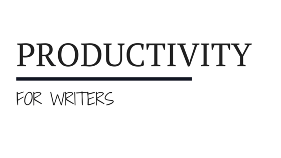 Productivity for Writers by Kristina Adams, coming soon!